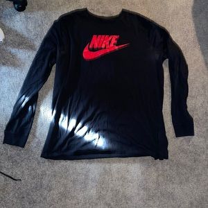 Mens black Nike long sleeve